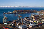 Петропавловск-Камчатский. Морской торговый порт