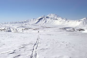 Лыжный поход Ключи-Петропавловск. В кальдере вулкана Узон