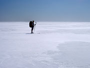 Лыжный поход Ключи-Петропавловск. На Жупановском лимане